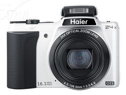 海尔dc x240 白色数码相机产品图片1素材 it168数码相机图片大全